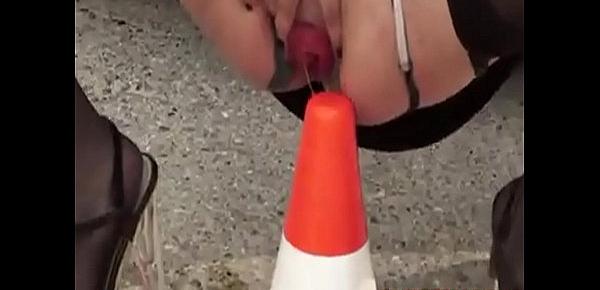  Slut Prolapse And Juicy Orgasm On The Road